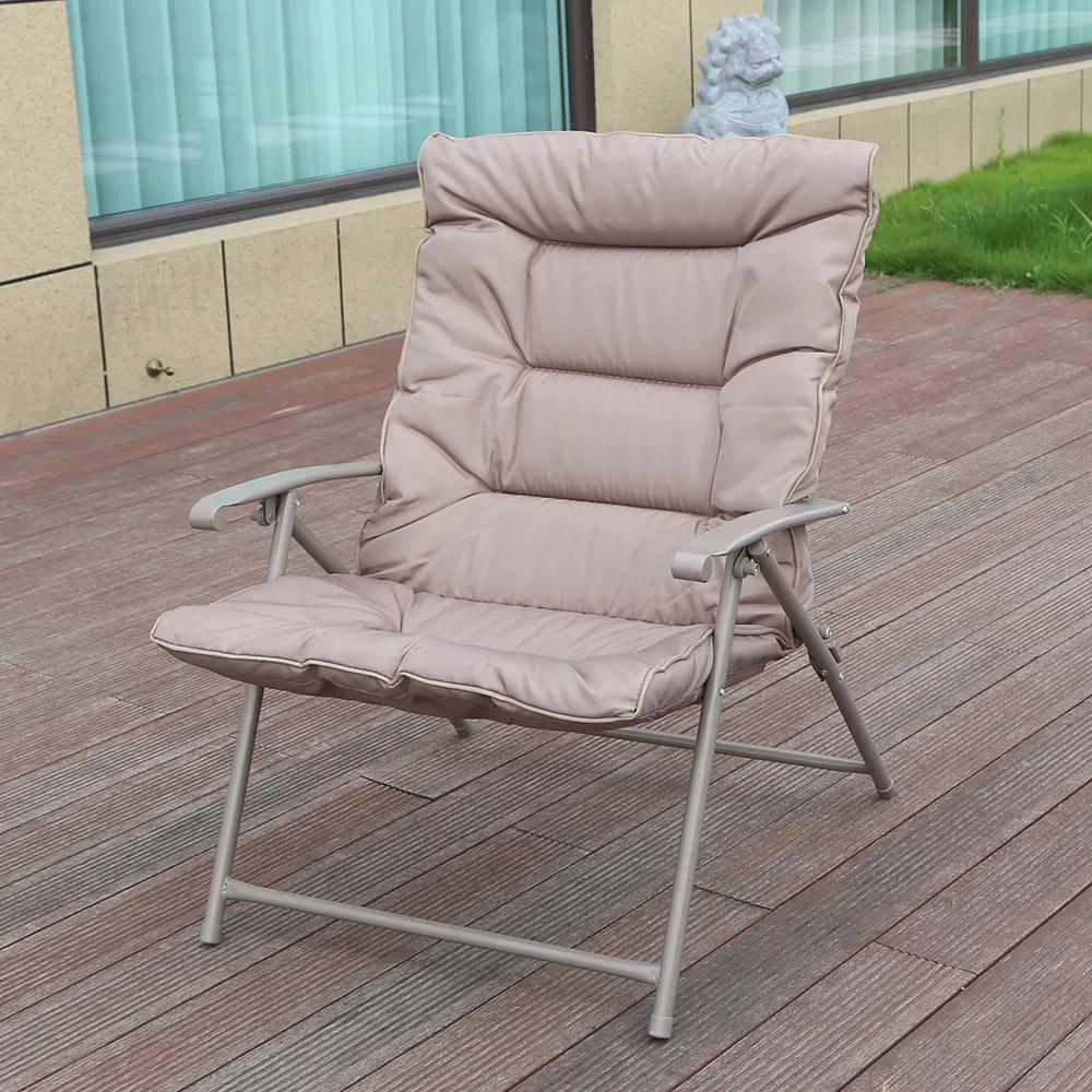 Comfortable Folding Garden Patio Chair Padded Camping Chair