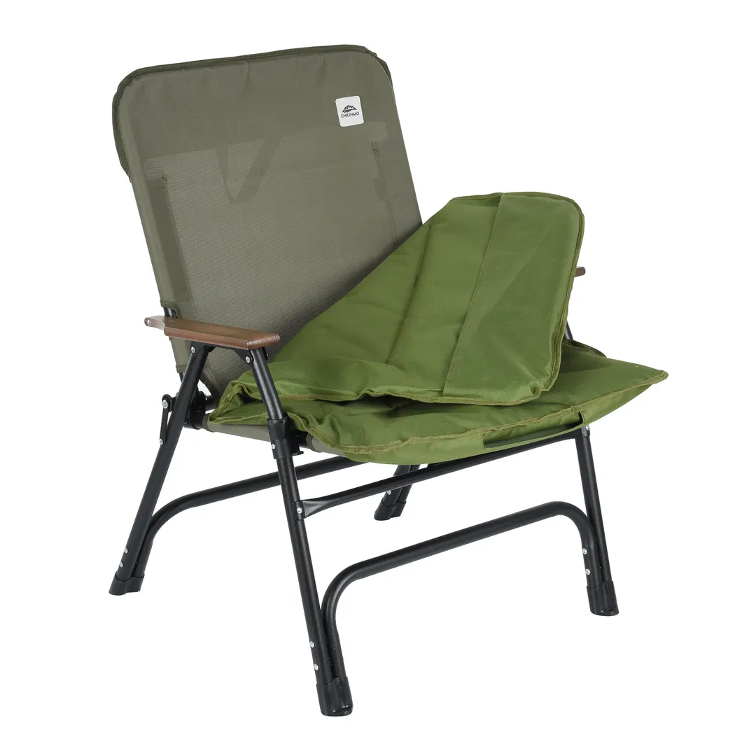 Wholesale Large Outdoor Padded Backpack Iron Folding Beach Camping Chair
