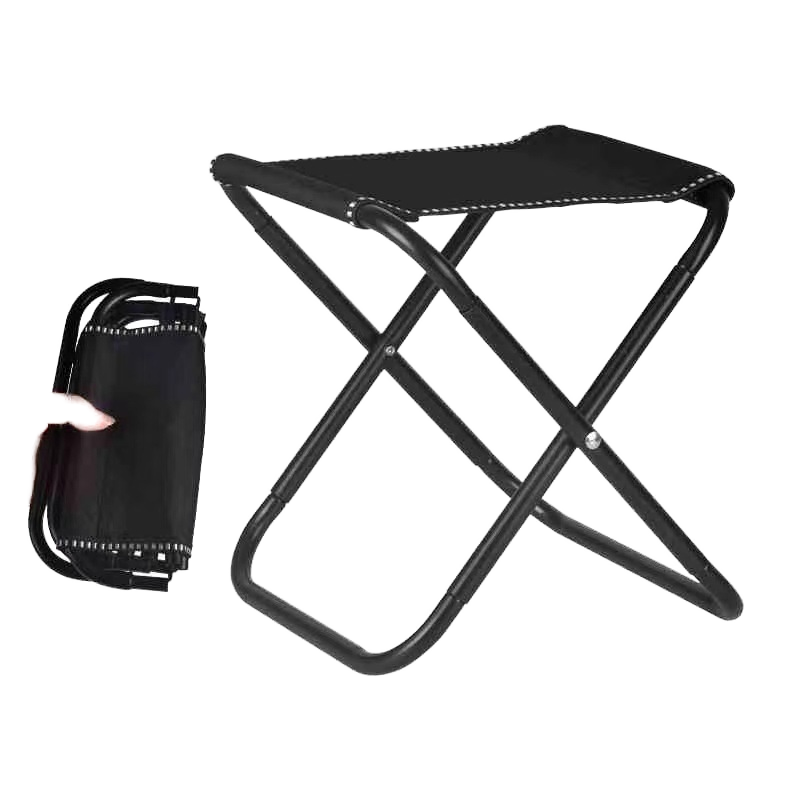 M Size Portable Outdoor Folding Stool Modern Design Metal Material for Picnics Bedroom Gym School Carry Bag for Hiking Foldable