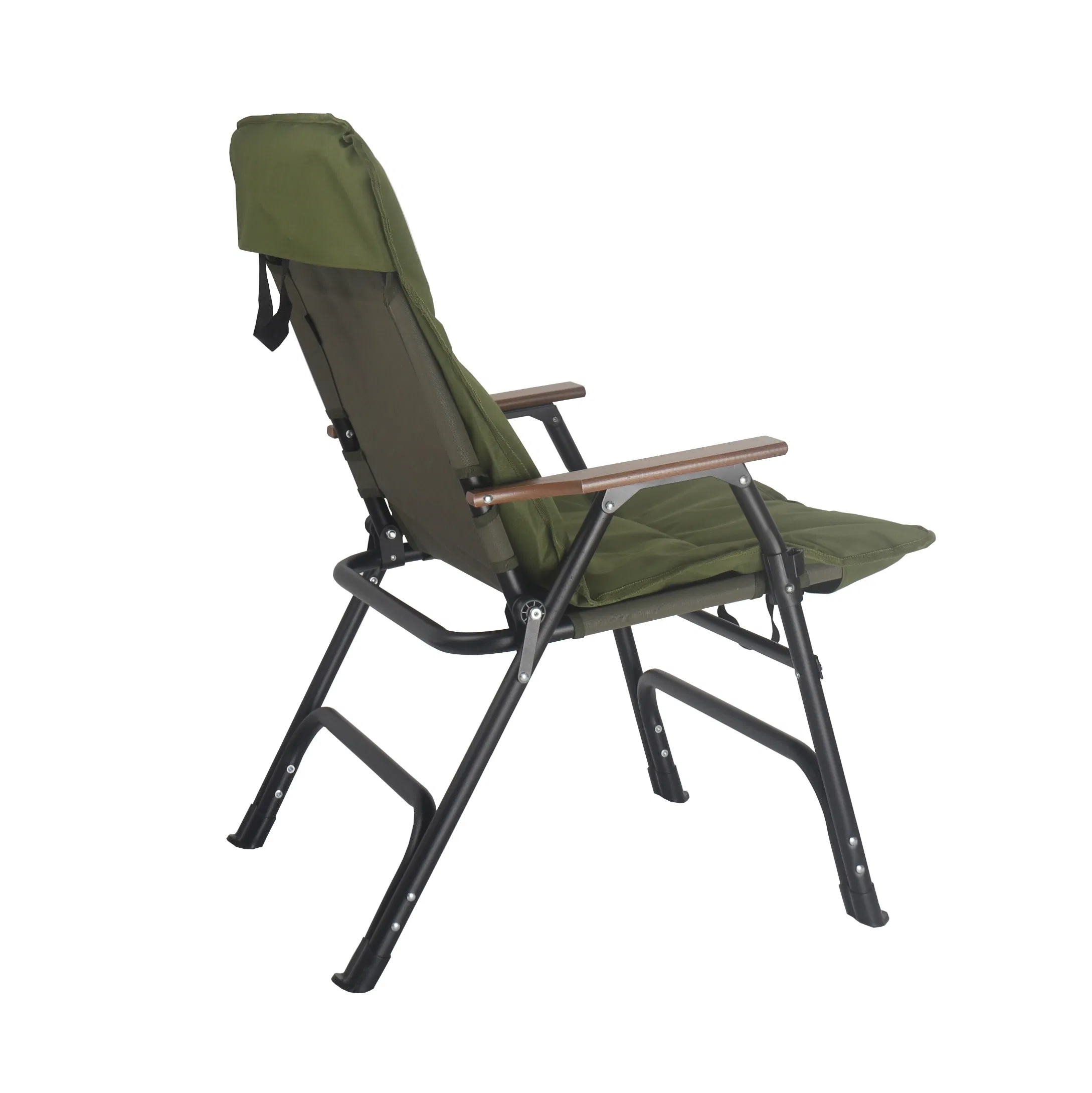Wholesale Large Outdoor Padded Backpack Iron Folding Beach Camping Chair