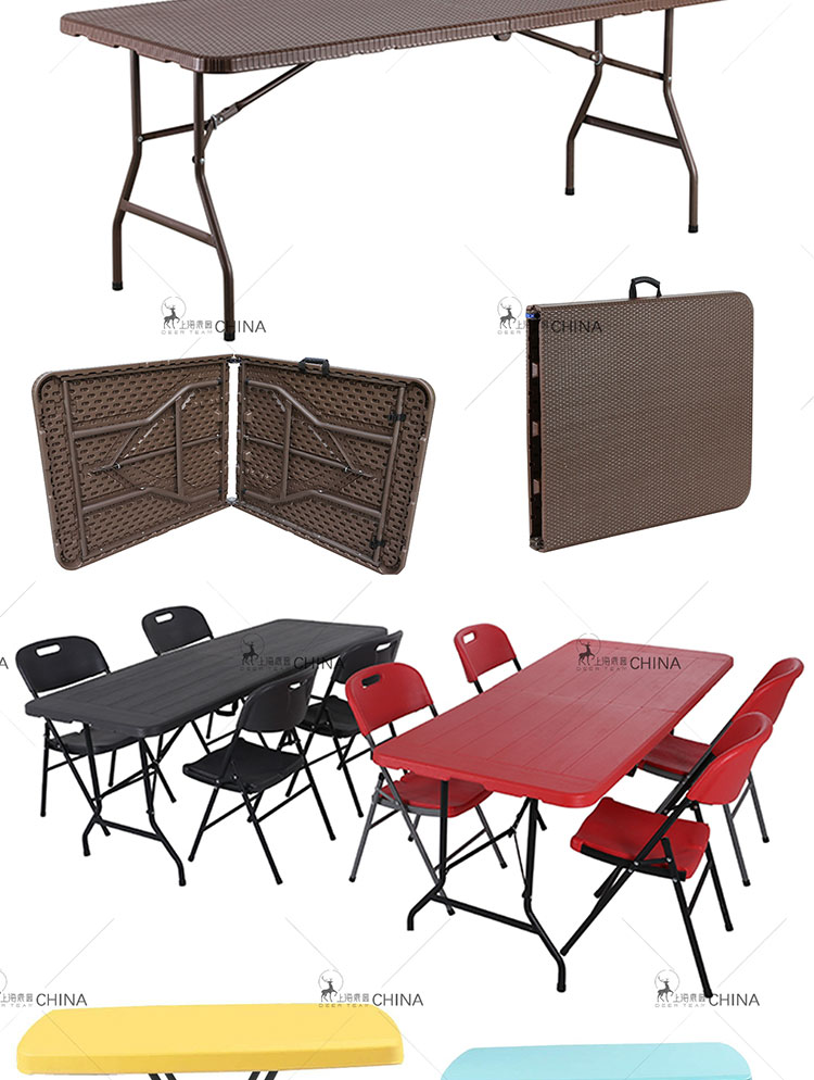 Plastic chair and table for event 13