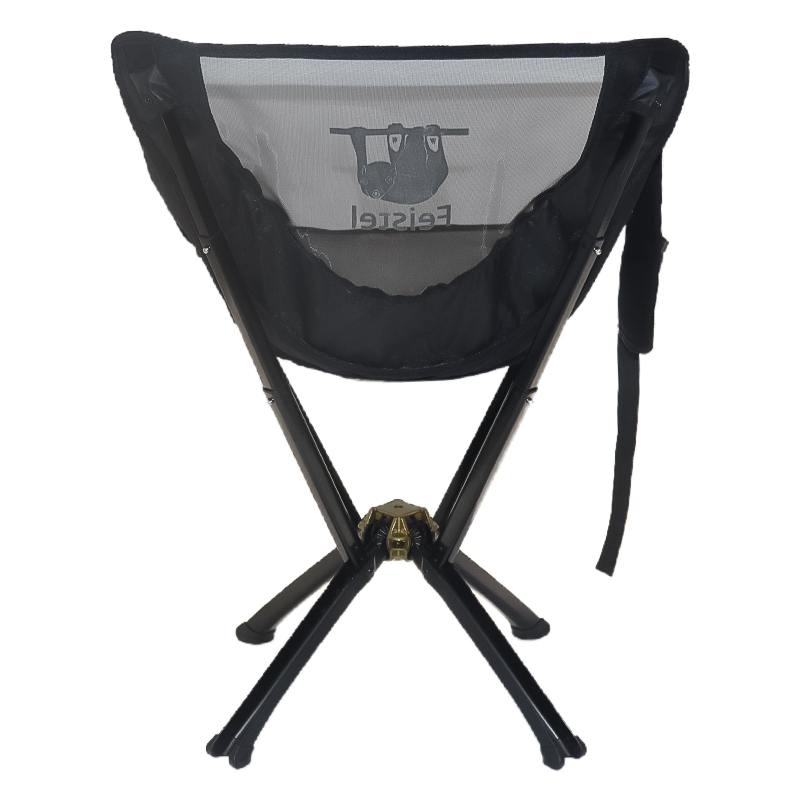 Feistel Outdoor Swivel Chair, Swivel Chair, 360 Degree Rotation, Super Easy to Deploy and Store, Frame &amp; Seat Integrated