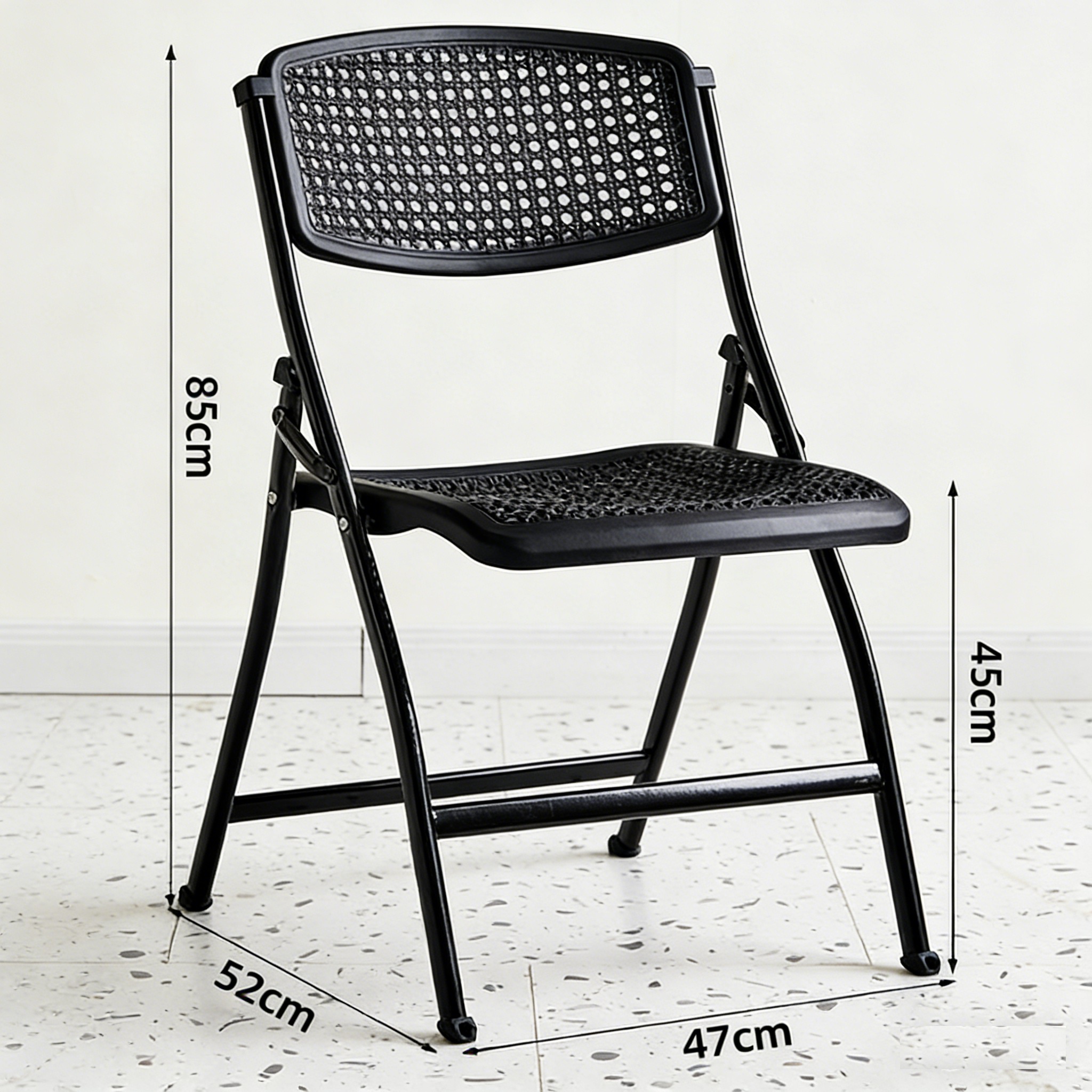 Plastic Mesh Folding Chair Specification