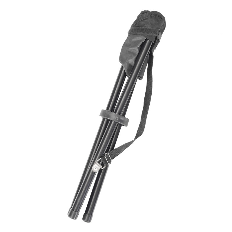 Convenient Stainless Steel Three-Leg Folding Chair Modern Design Mini Camping Stool
