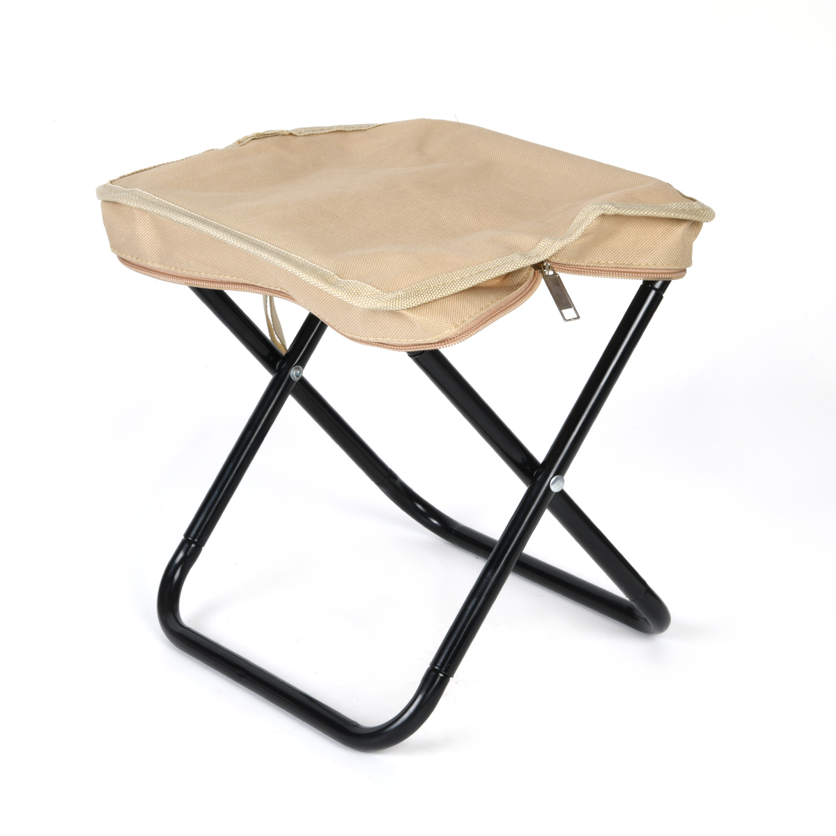 Portable Outdoor Camping Stool Weight Capacity 120KG Foldable Storage Fishing Handbag Stool