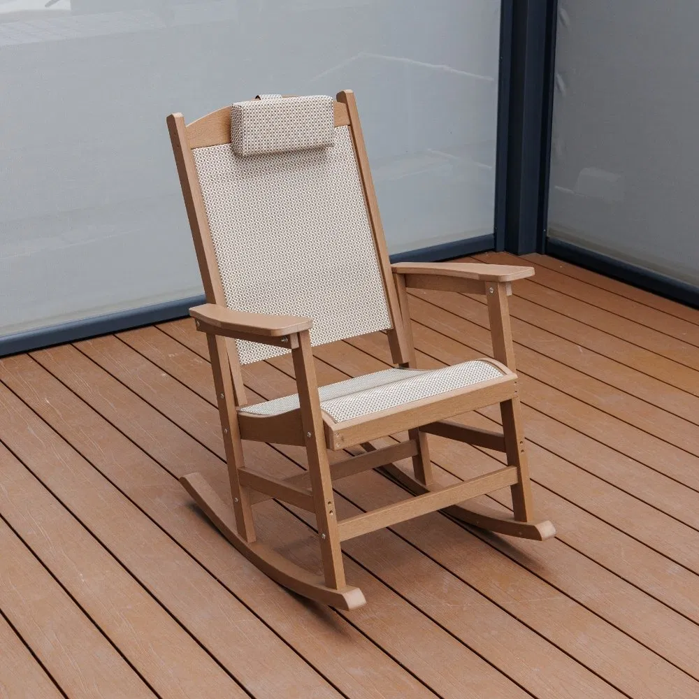 Outdoor Waterproof HDPE Adirondack Chair Modern Plastic Wood Adirondack Chair HDPE Resin Folding