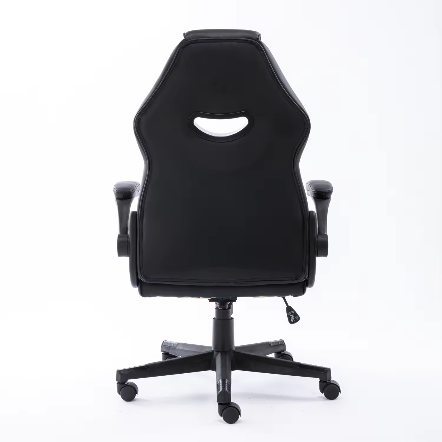 Wholesale Ergonomic Gaming Office Chair High Backrest Foldable Armrests Adjustable Height Modern Leather Swivel Chair Cheap