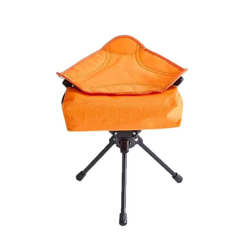 Outdoor Camping Portable Triangular Stacking Swivel Folding Stool Lightweight Small Camp Chair 2-in-1 Set Laid-back Lifestyle