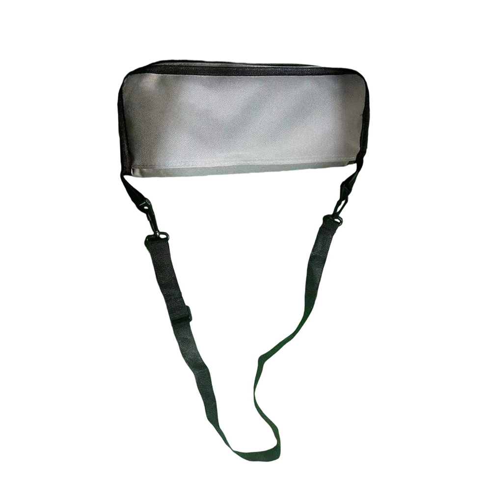 Portable Metal Oxford Thickened Cushion Leisure Seat Foldable Backpack Stool With straps for Outdoor Camping Wild Fishing