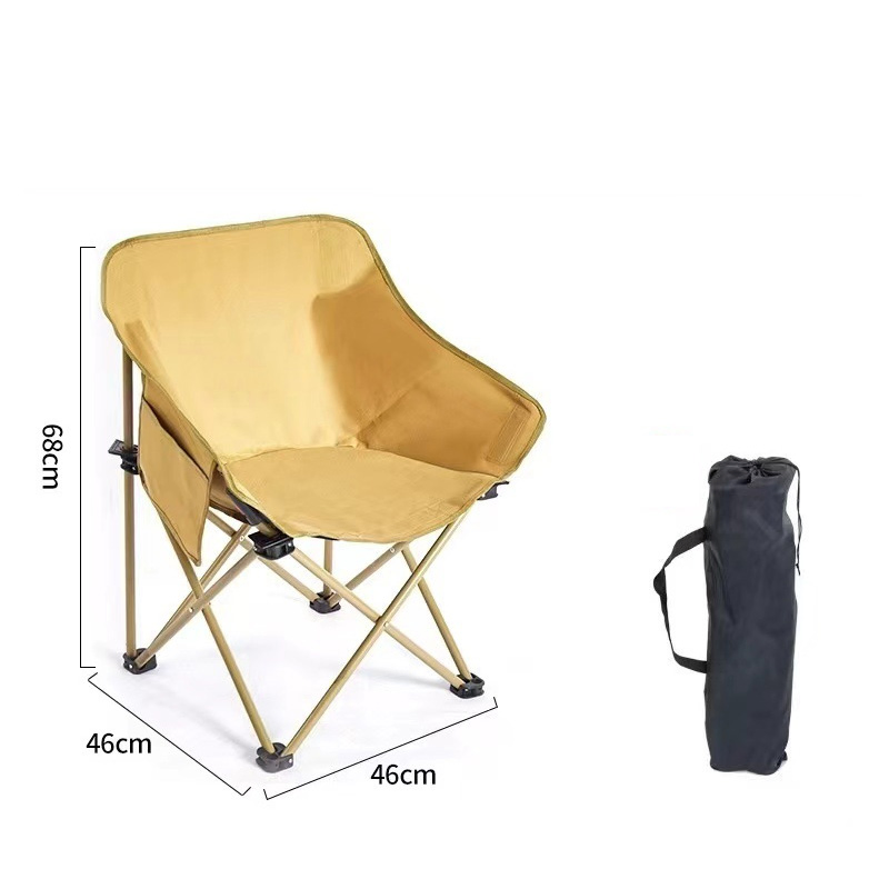 Quick - Folding Picnic Folding Chair - 600d Oxford Cloth, Anti - Slip Footpads