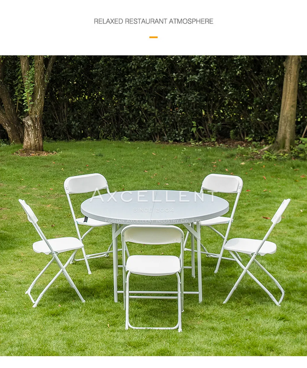Cheap White Folding Resin Chair Wedding Plastic Chair for Events Restaurant Banquet
