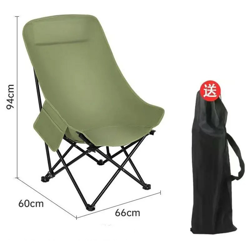 Quick - Folding Picnic Folding Chair - 600d Oxford Cloth, Anti - Slip Footpads