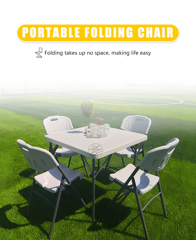 PP folding chair detail 1