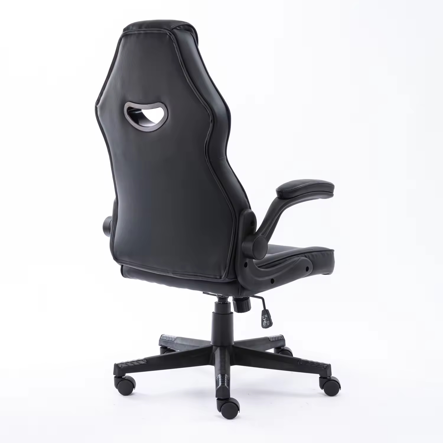 Wholesale Ergonomic Gaming Office Chair High Backrest Foldable Armrests Adjustable Height Modern Leather Swivel Chair Cheap