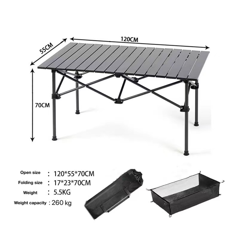 Lightweight Portable Folding Table Usage