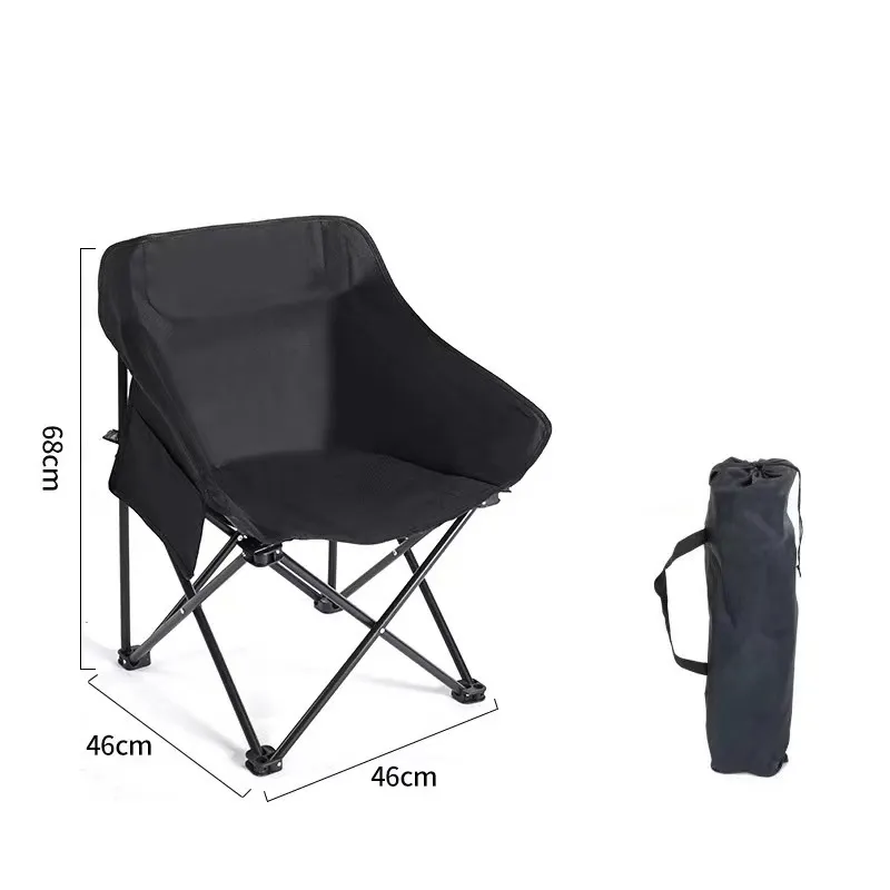 Quick - Folding Picnic Folding Chair - 600d Oxford Cloth, Anti - Slip Footpads