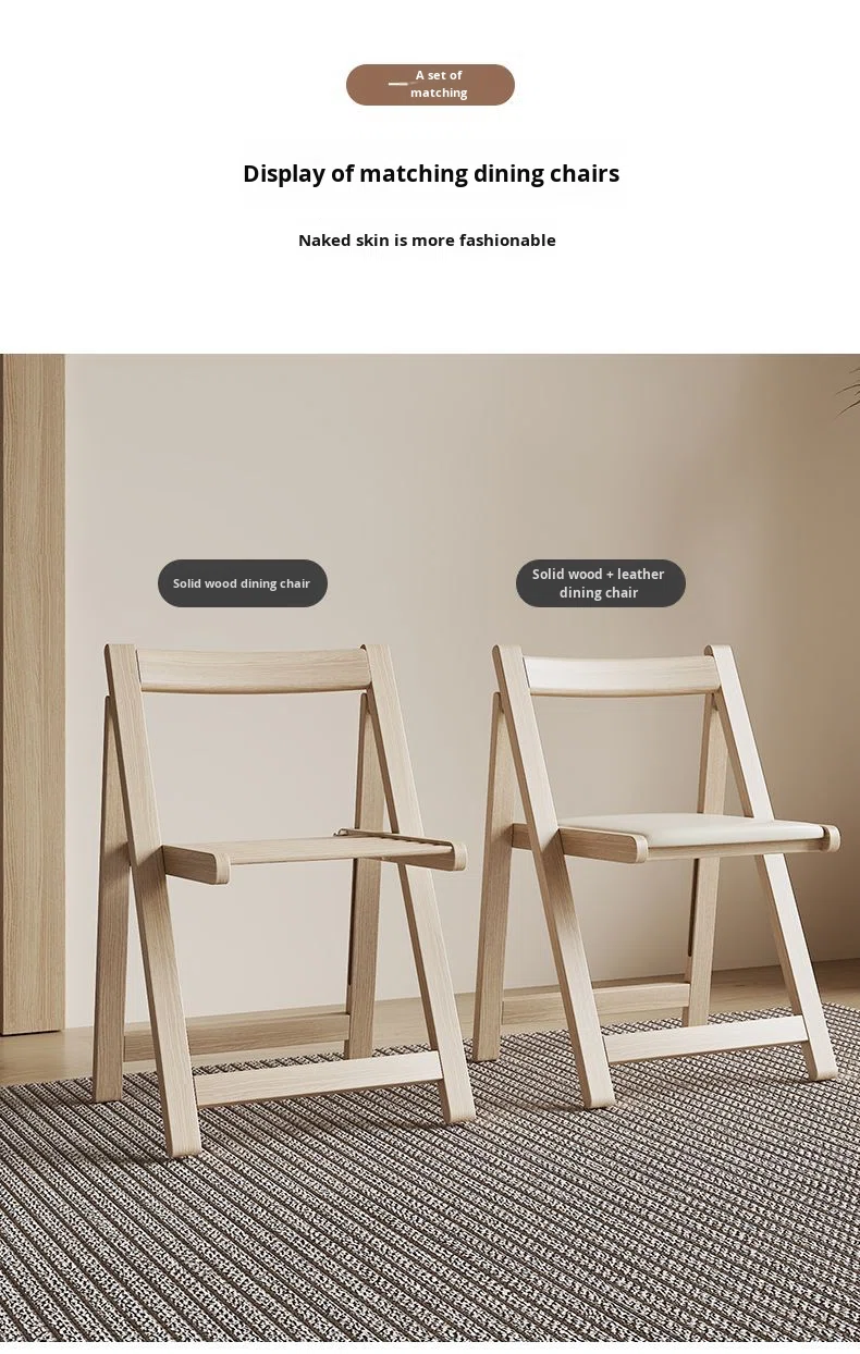 Multi-Functional Modern Convertible Folding Dining Table and Chair Set for Home and Camping Use