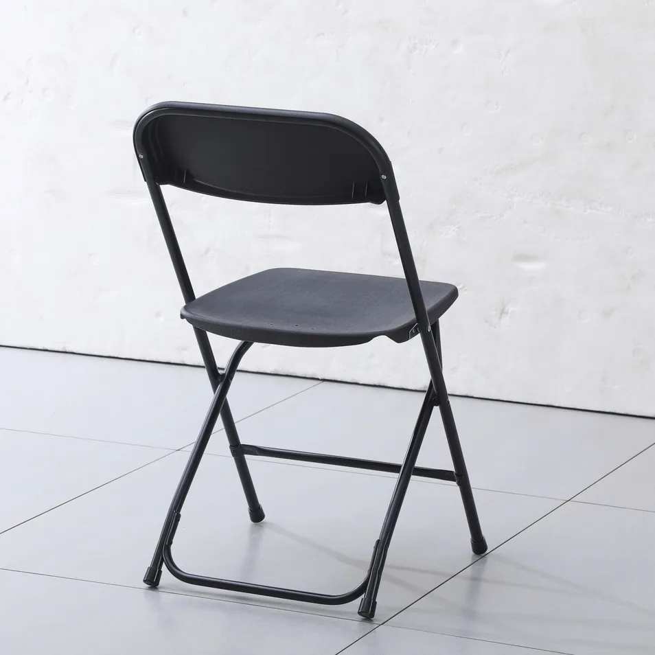 Cheap Modern Portable Resin Plastic Outdoor Banquet Hotel Furniture Folding Dining Chair