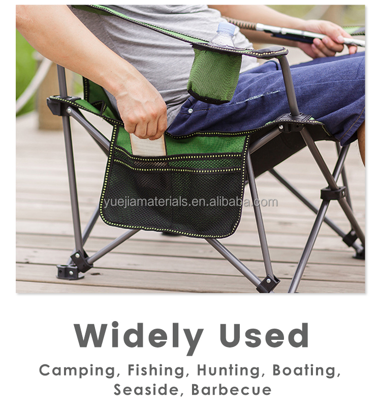 Outdoor Camping Lounge Chair Portable Camping Chair with Footrest Folding Storage Bag Headrest Mesh Recliner