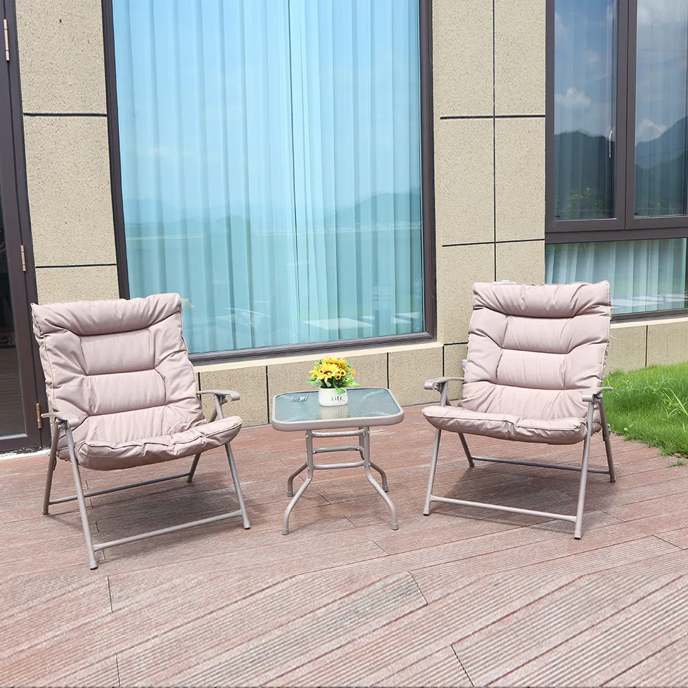 Comfortable Folding Garden Patio Chair Padded Camping Chair