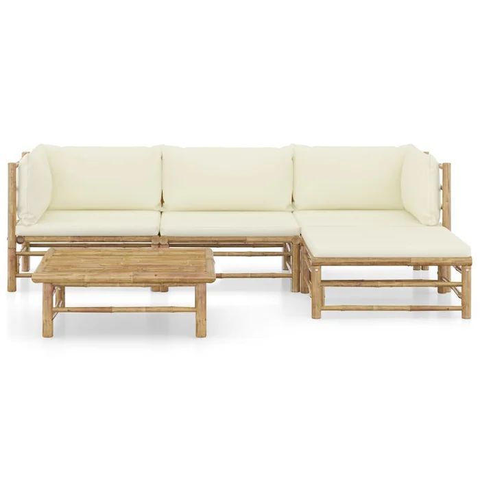 Hot Selling Bamboo Sofa Set Foldable Bamboo Chairs and Table Garden Set Bar for Hotel Resort Made in Vietnam