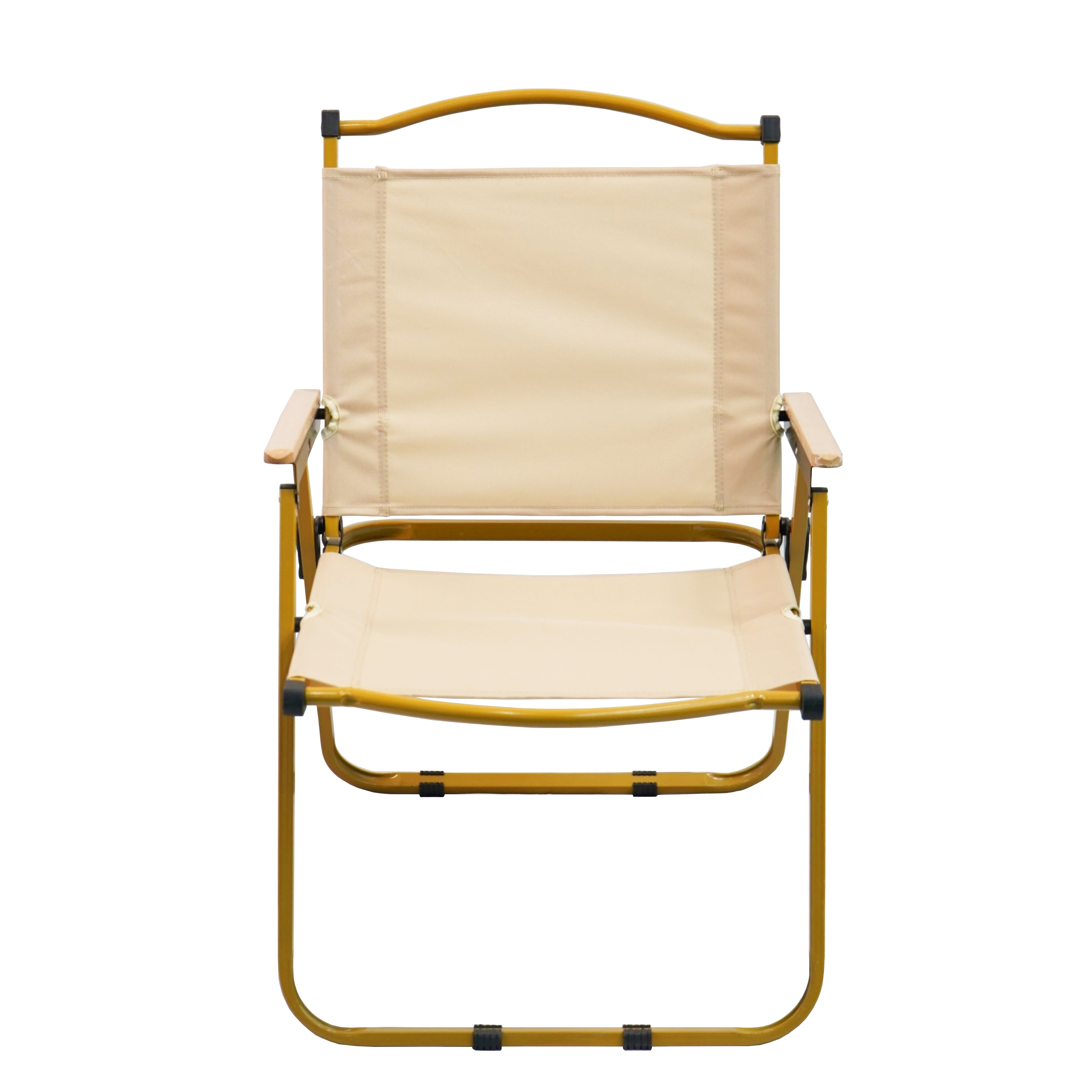 Ultra-Light Portable Egg Roll Table Kermit Garden Stall Chair for Outdoor Leisure Camping Fishing Beach Use-Metal Folding Chair