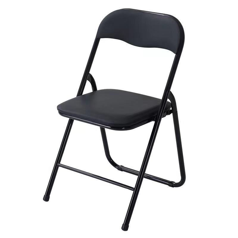 Outdoor Folding Camping Events Party Outdoor Silla Wholesale Black Metal Lounge Padded Foldable Garden Dining Chair