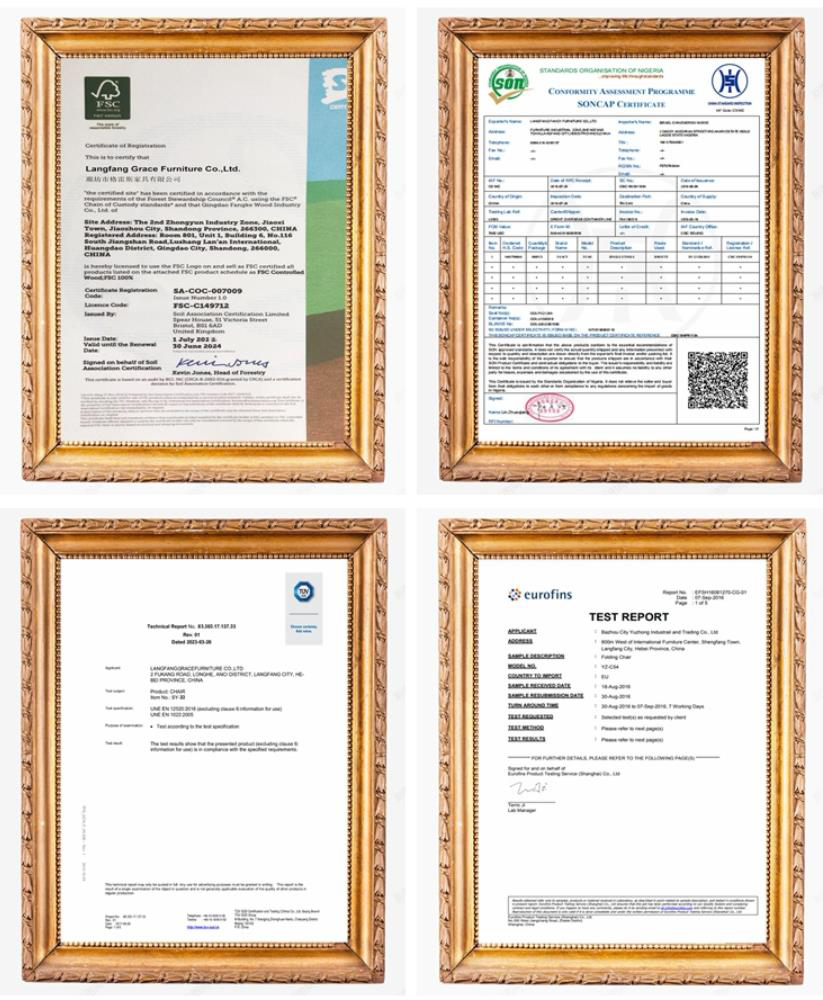 Product Quality Certificate