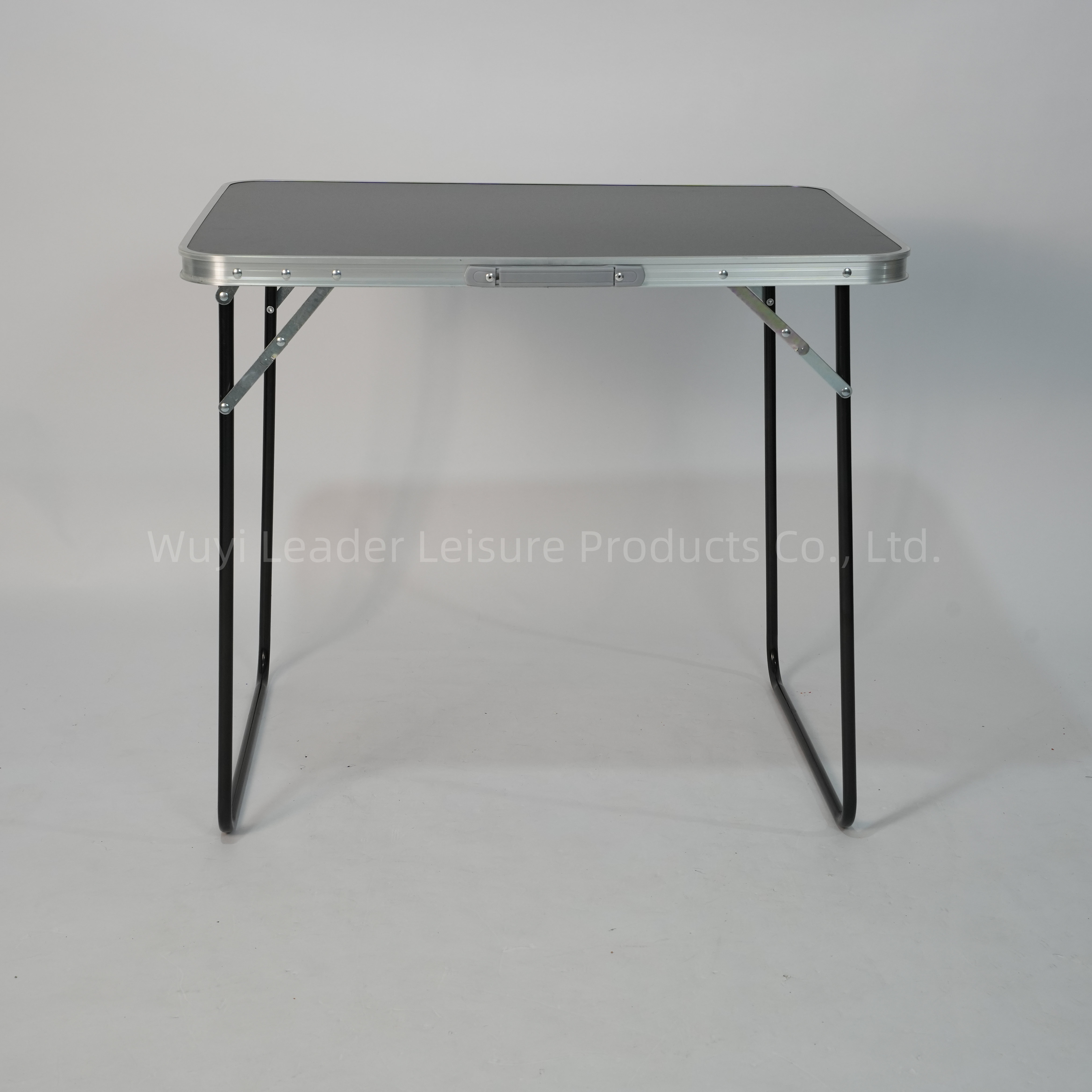 Leader Portable Leg Aluminum Tabletop Small Laptop Coffee Suitcase Camping Picnic Folding Table