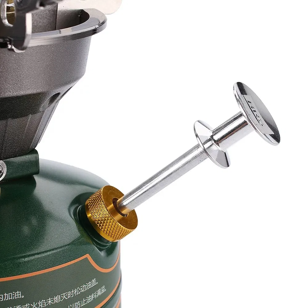 Integrated Gasoline Stove, No Preheating Required, Multi-Functional Portable Gas Stove for Picnics and Camping Mini Cooker