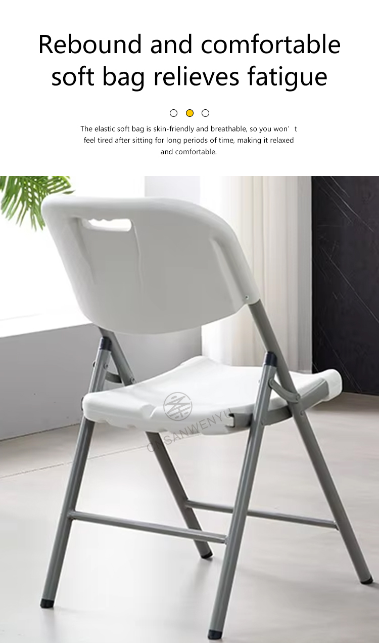 PP folding chair detail 5