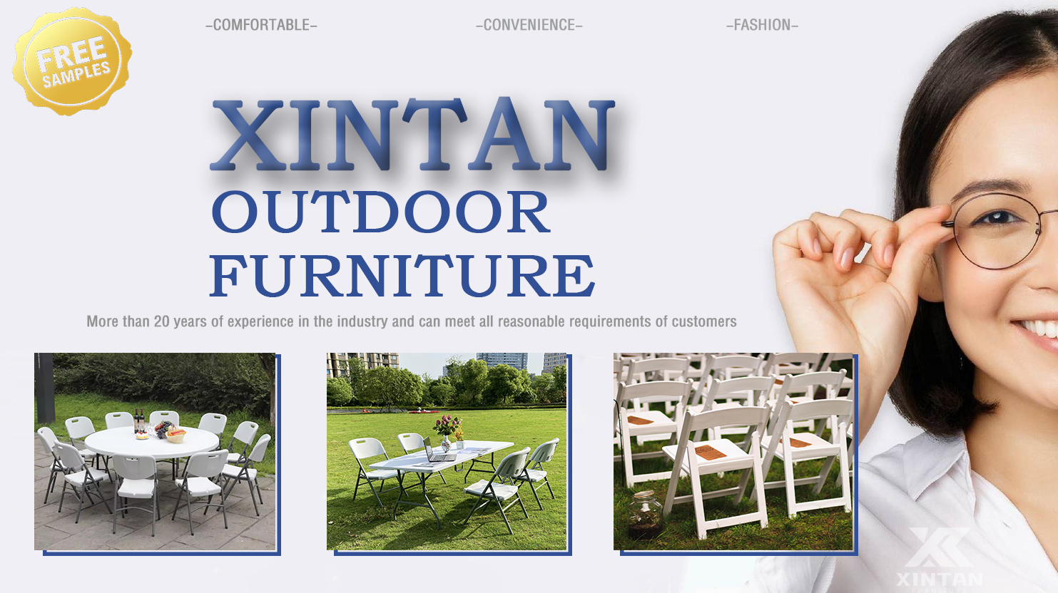 Plastic Folding Furniture Banner