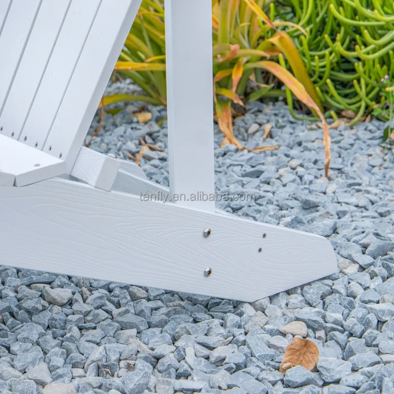 Waterproof Outdoor Garden Foldable Plastic Resin Adirondack Chair HDPE