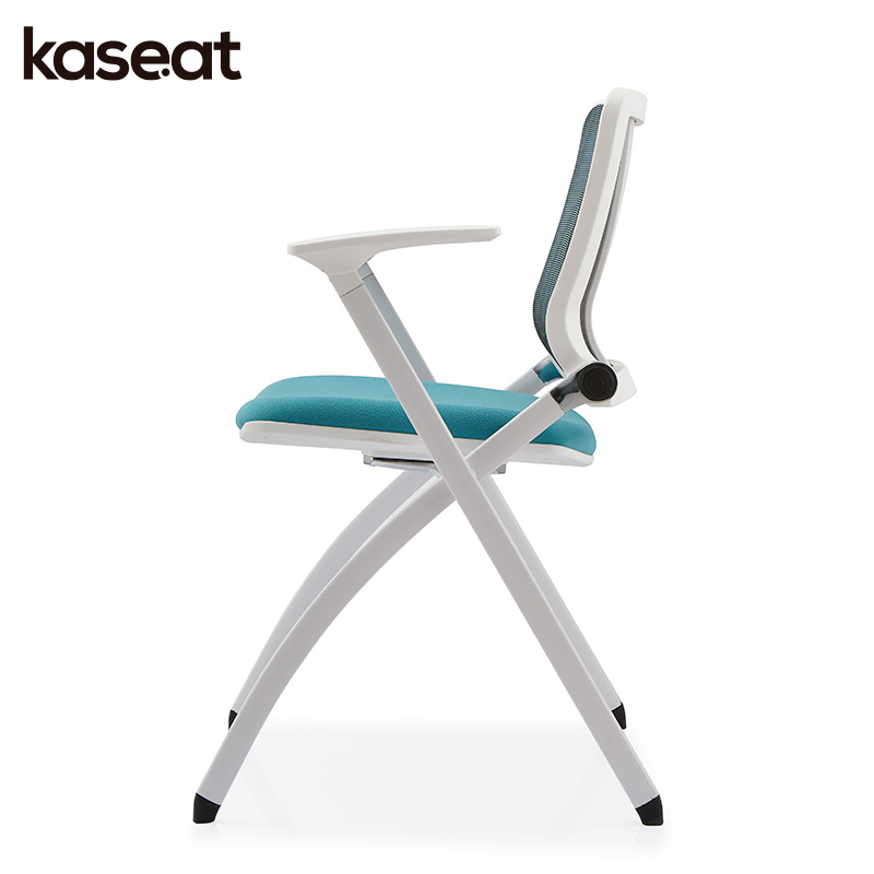 European Ergonomic Fabric Conference Room Folding Chair Mesh Stackable Foldable Training Office Chairs