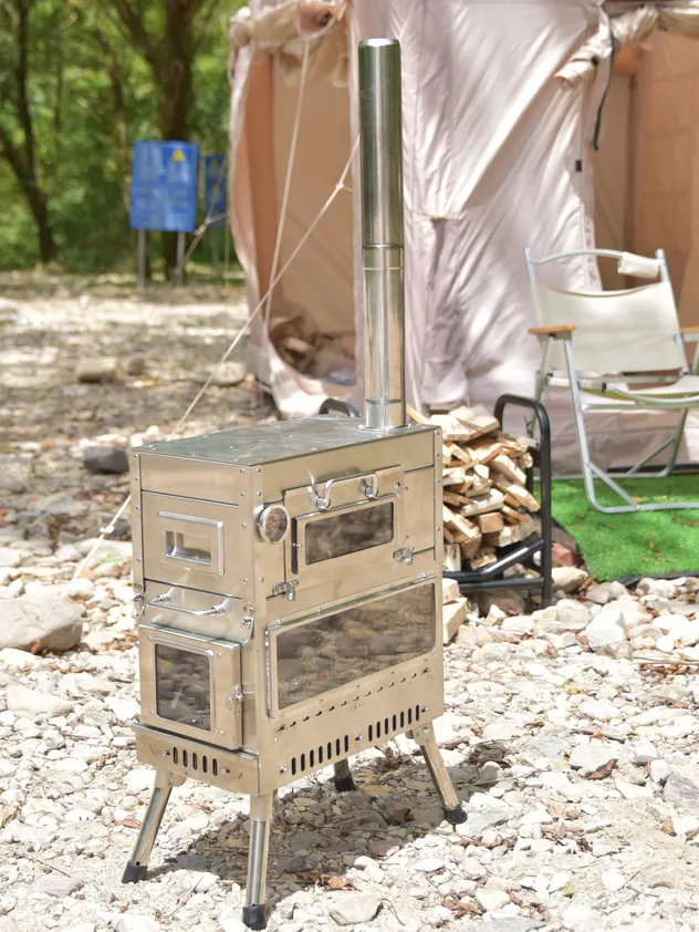 Wood Burning Camping Stove Detail 1