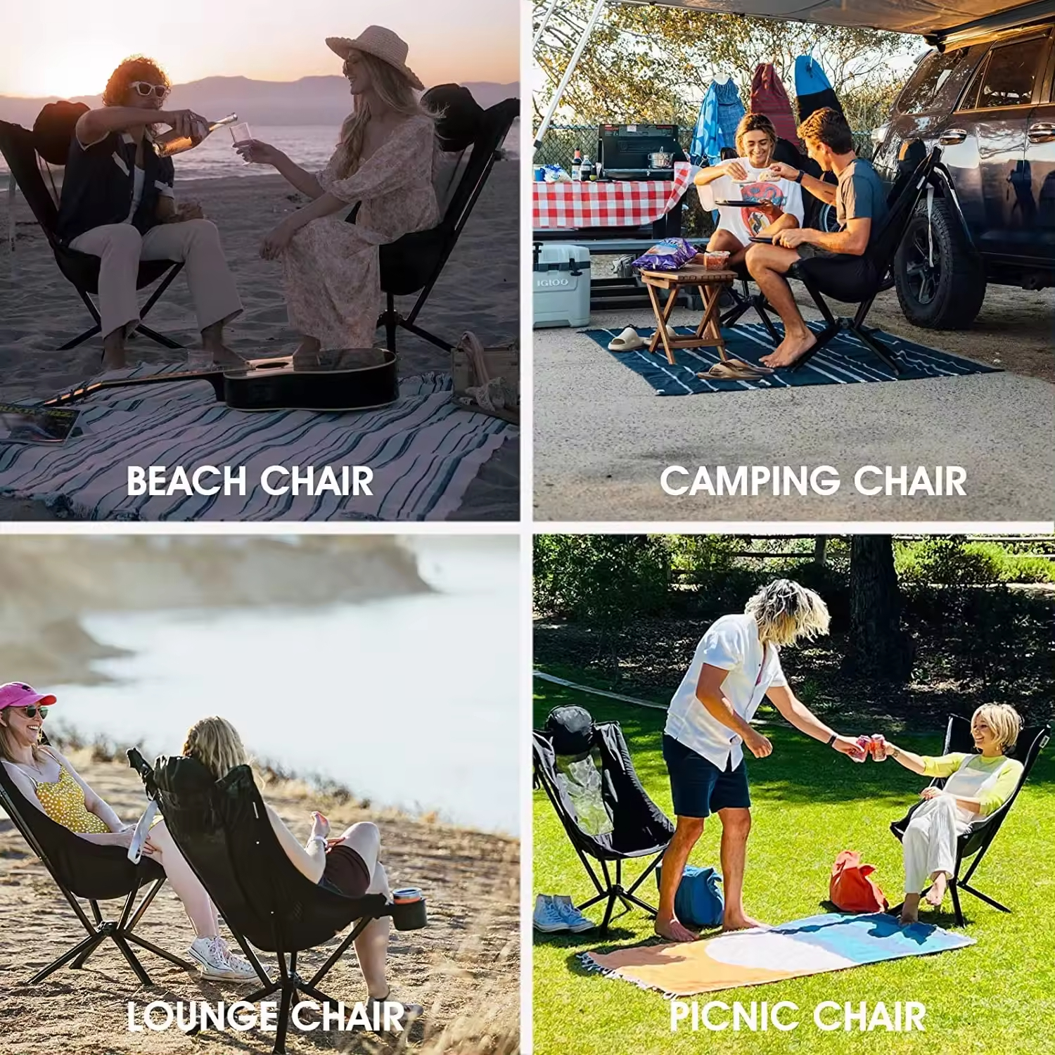 High Back Camping Folding Chair Feature 4