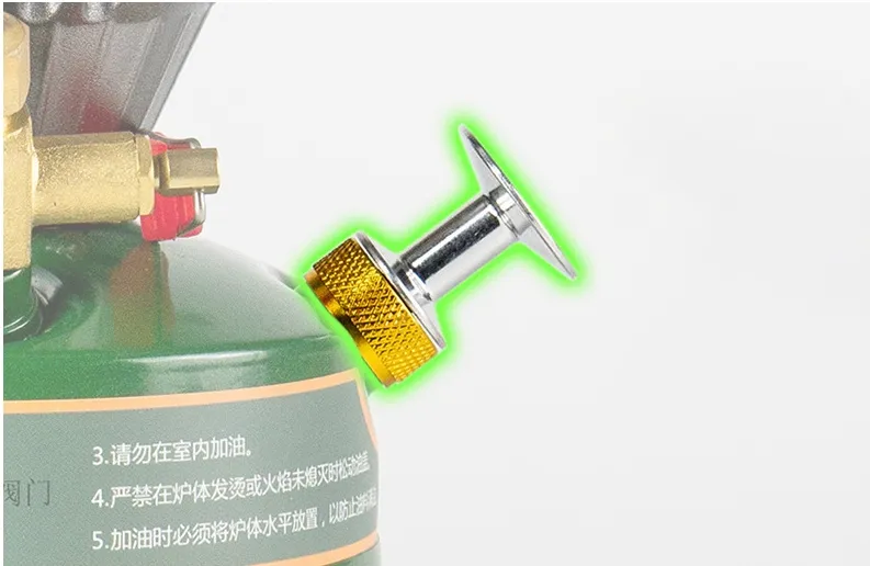 Integrated Gasoline Stove, No Preheating Required, Multi-Functional Portable Gas Stove for Picnics and Camping Mini Cooker