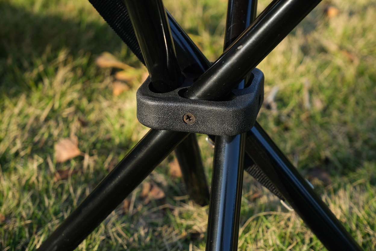 Convenient Stainless Steel Three-Leg Folding Chair Modern Design Mini Camping Stool
