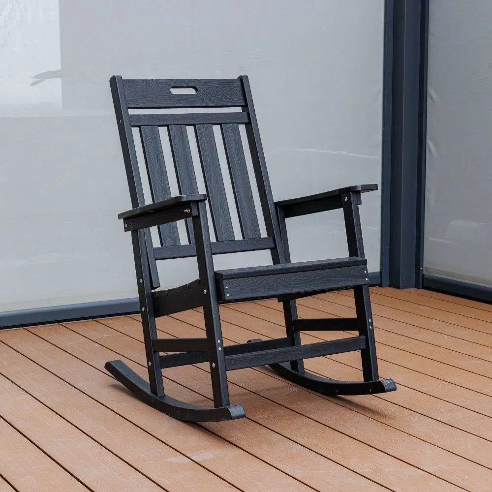 Outdoor Waterproof HDPE Adirondack Chair Modern Plastic Wood Adirondack Chair HDPE Resin Folding