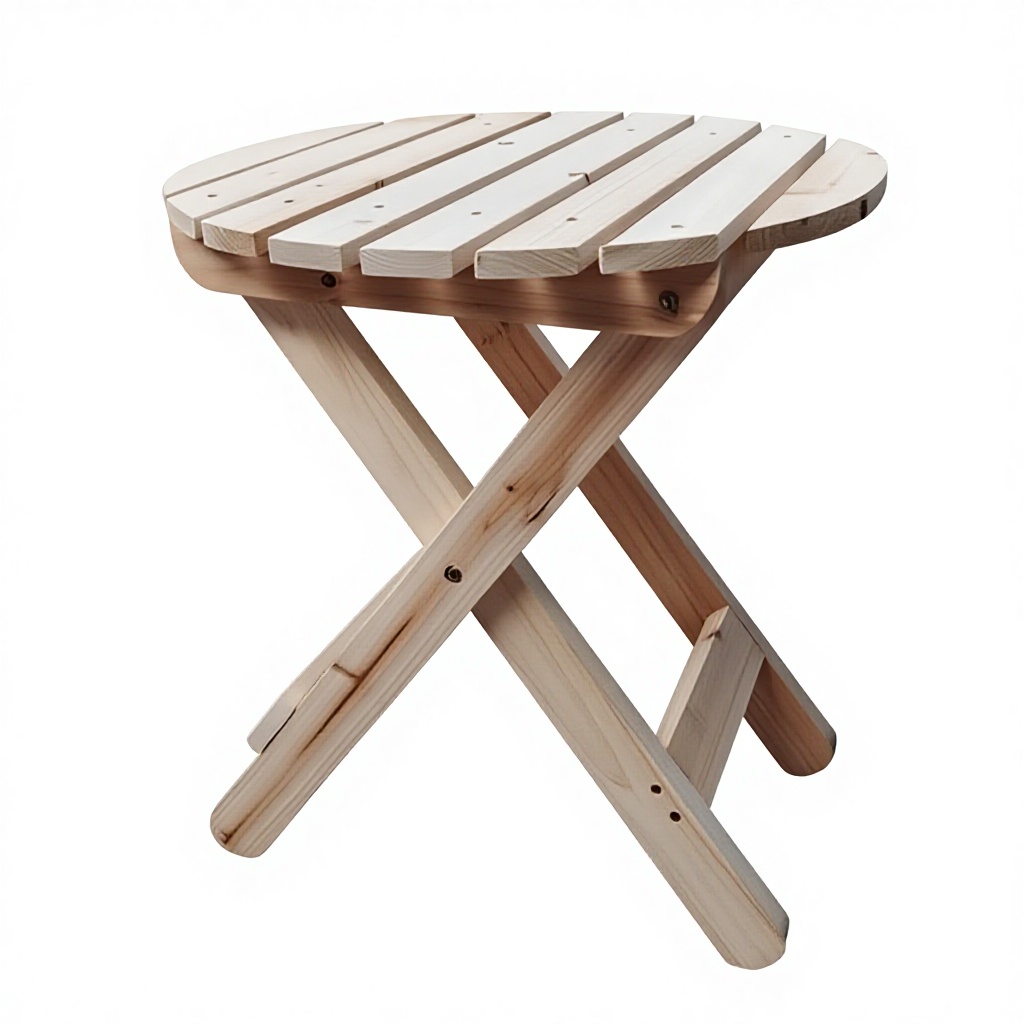 New Design Modern Lightweight Waterproof Folding Bamboo Dining Table with Chair Stool for Bedroom and Outdoor Use