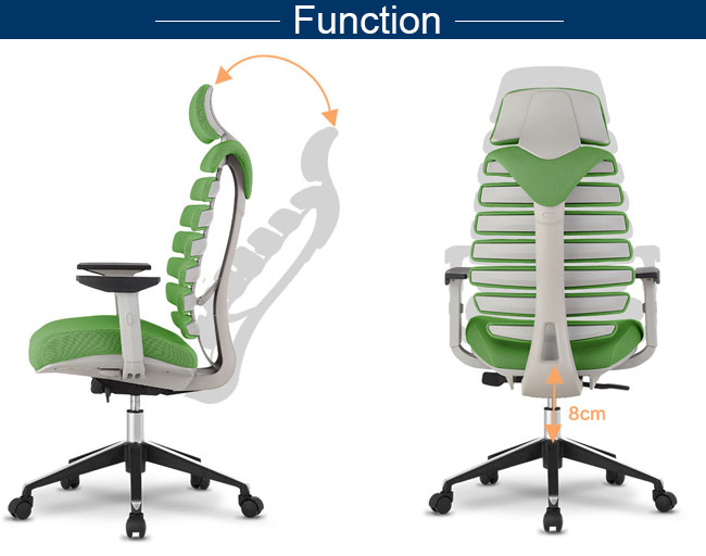 Best Ergonomic Adjustable Armrest Rotating Recliner Folding Office Chair with Wheels Yoga Chair