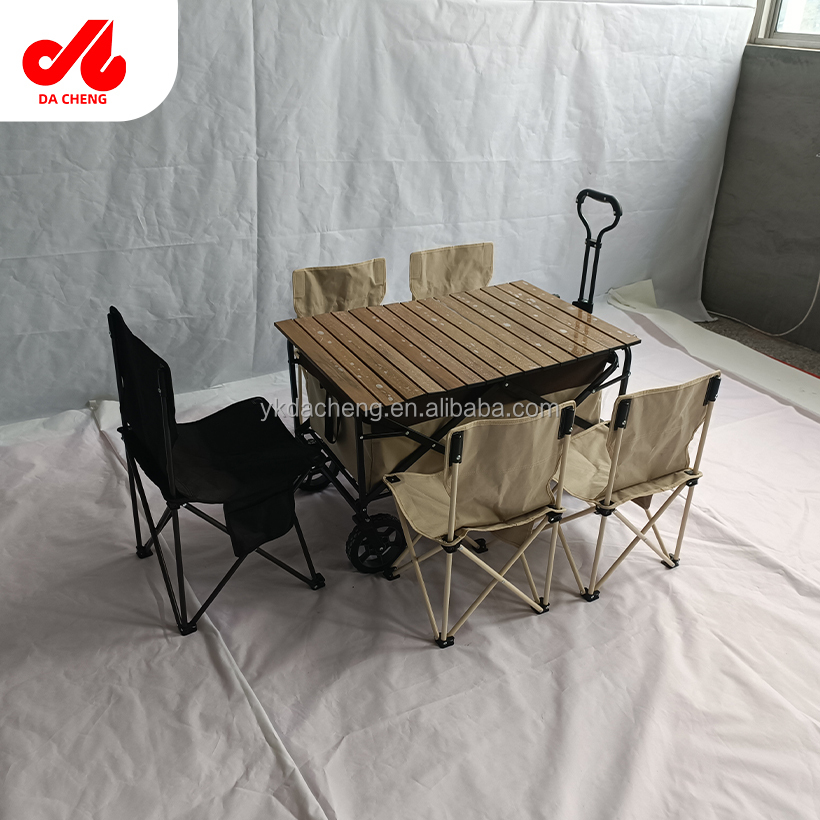 Camping Table and Chairs Set Detail 3