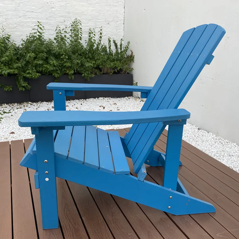 Durable Outdoor Garden Adirondack Chair Foldable Patio Resin Plastic Chair Furniture