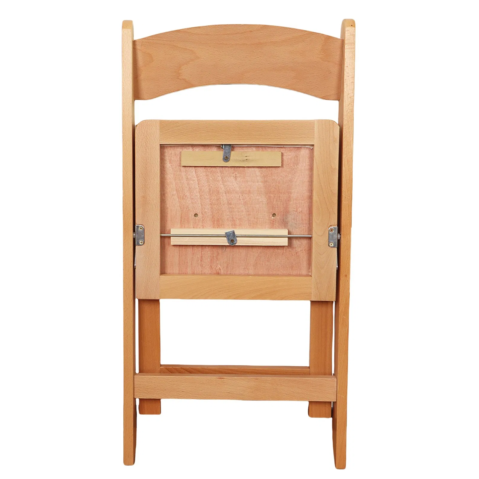 Modern Wholesale Folding Wood Chair with Soft Padded Seat