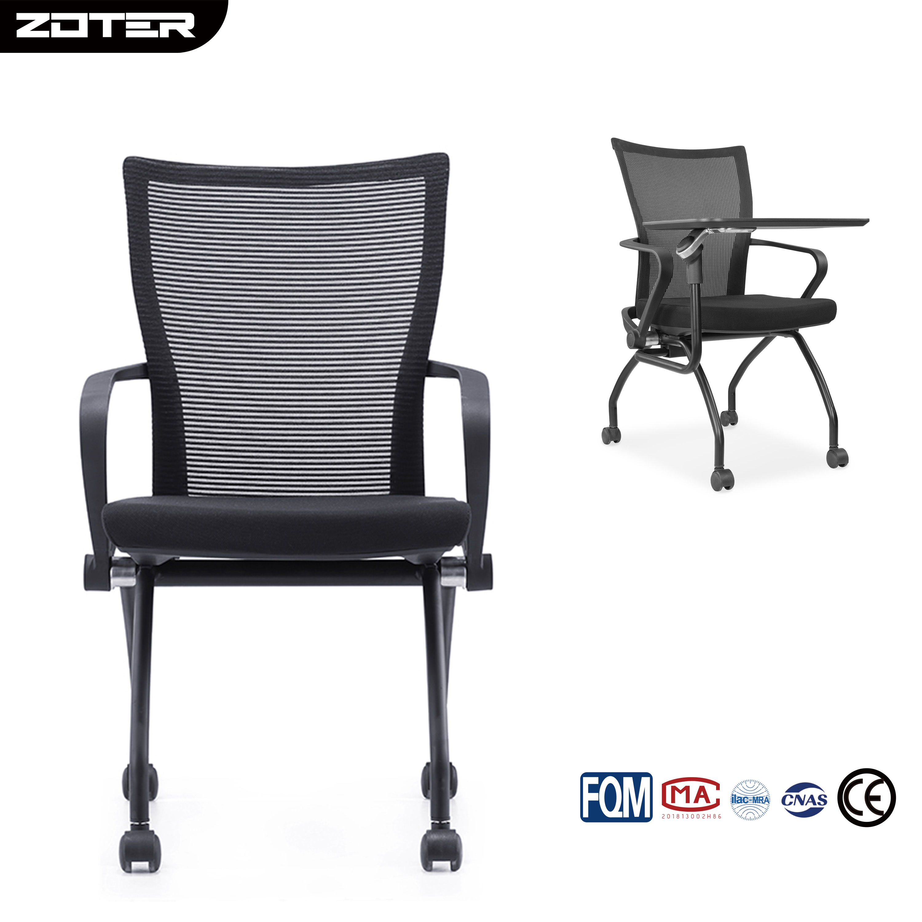 Factory Direct Folding Conference Chair Portable Lightweight Desk Office Chair for Multi-purpose Hall Meeting Room