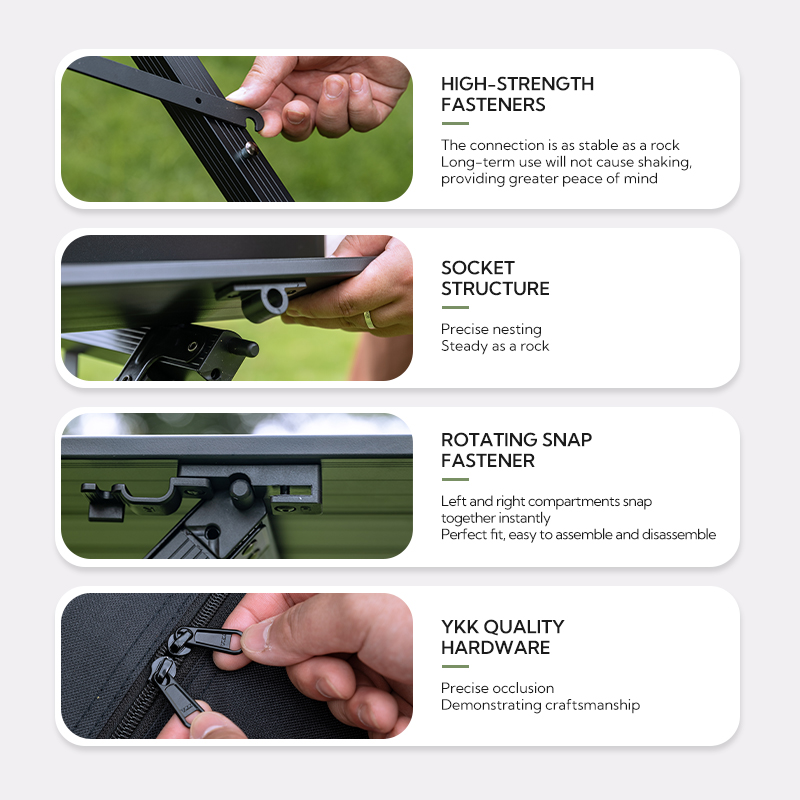 Campingmoon Folding Table Detail 9