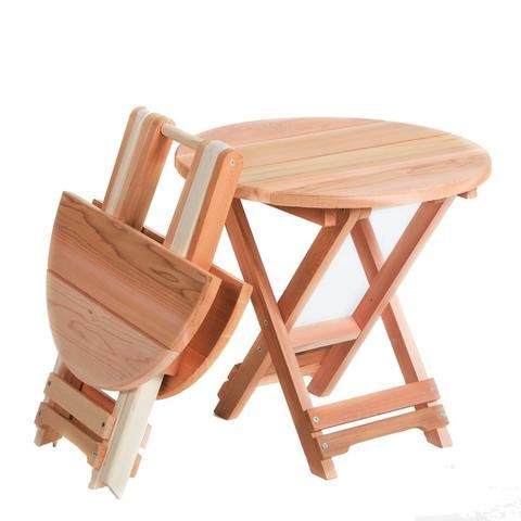 New Design Modern Lightweight Waterproof Folding Bamboo Dining Table with Chair Stool for Bedroom and Outdoor Use