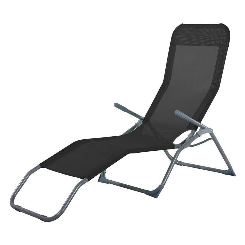 Heavy Duty Folding Beach Recliner Breathable Mesh Fabric Outdoor Lounge Chair with Steel Frame for Pool Garden Patio
