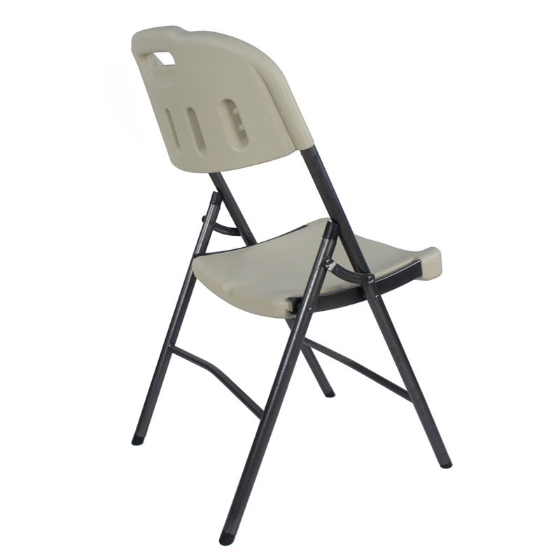Elegant White Padded Folding Chairs for Events and Weddings