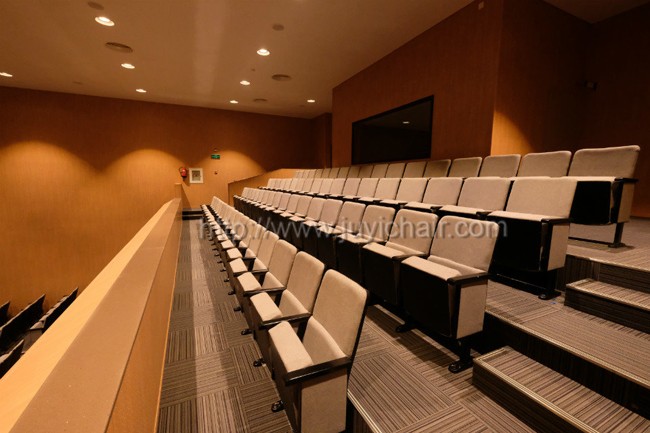 Cheap University Lecture Hall Chair/ Folding Back Plate Hall Chair/seating JY-302